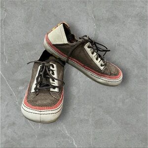 MERRELL Spirit Lace ll Dark Moss Brown Canvas Skate Shoes Mens Size 8